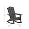 Flash Furniture Gray Adirondack Rocking Chair with Cupholder LE-HMP-1044-31-GY-GG - alternate 3